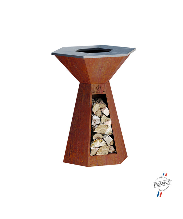 Brasero-Plancha Agape Corten 85