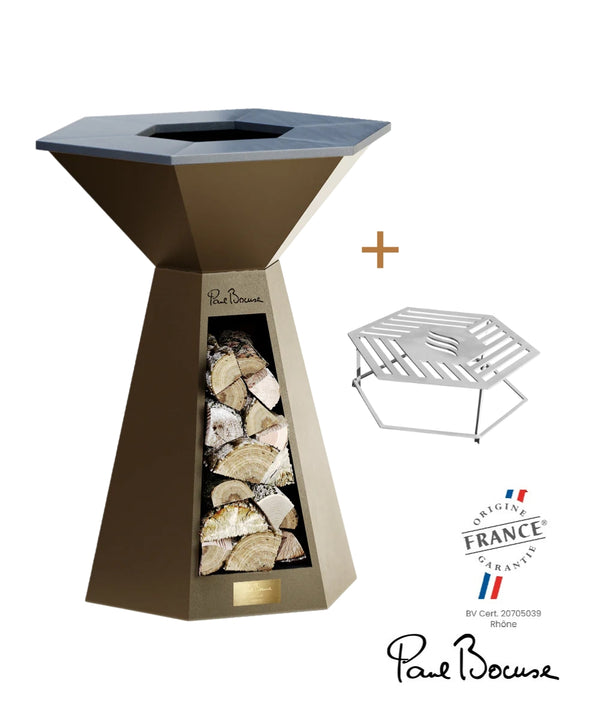 Brasero-Plancha PAUL BOCUSE Aureus 85 + Grille plinthe OFFERTE
